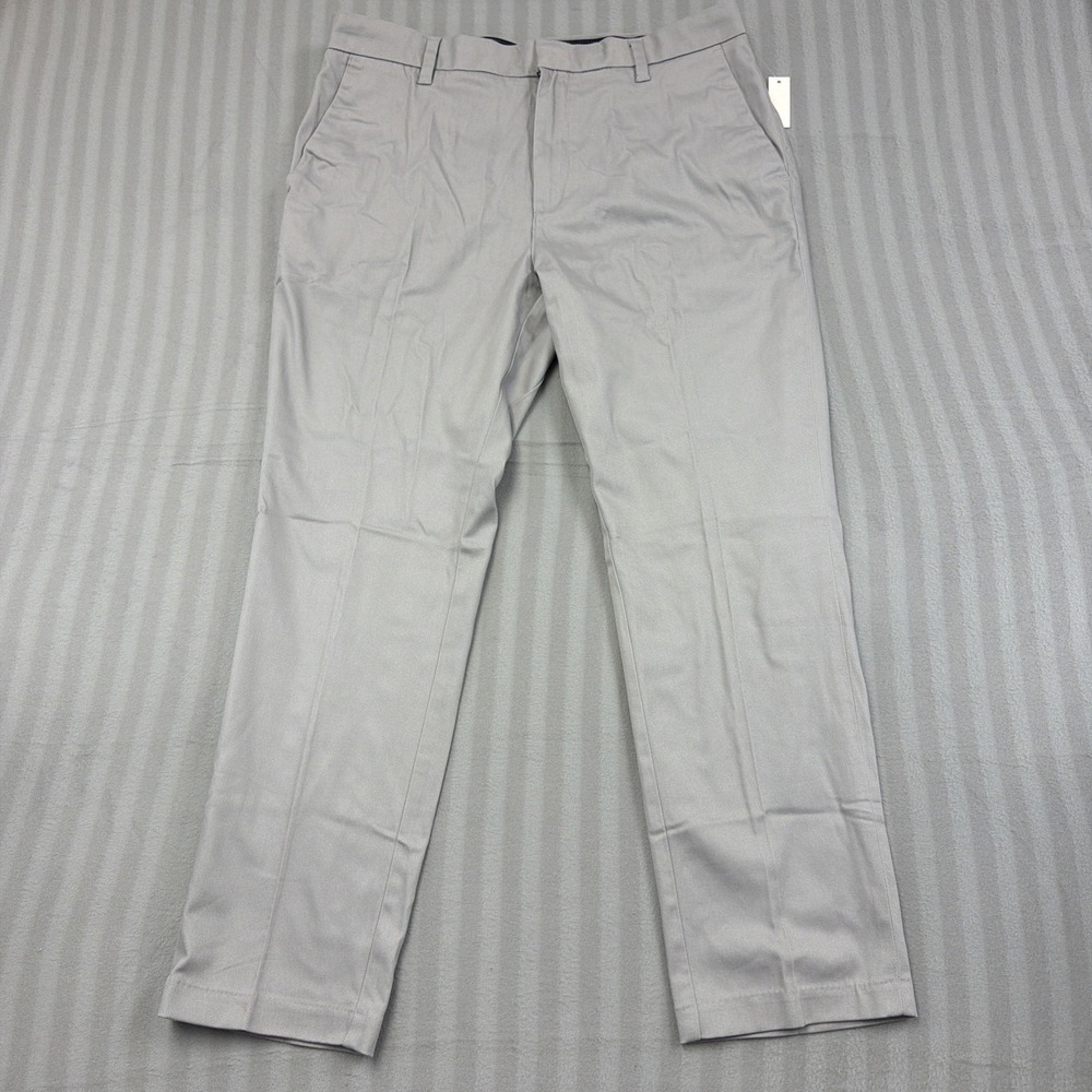 Amazon Essentials Men's Gray Slim Fit Pants 35W x 28L